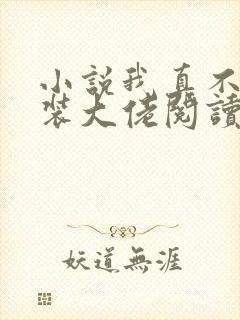 小说我真不是女装大佬阅读