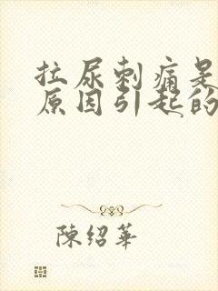 拉尿刺痛是什么原因引起的