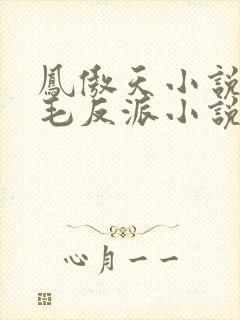 凤傲天小说里黄毛反派小说