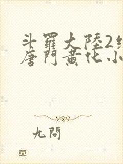 斗罗大陆2绝世唐门黄化小说