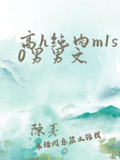 高h纯肉m1s0男男文