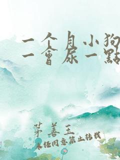 一个月小狗尿频一会尿一点