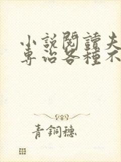 小说阅读夫人她专治各种不服