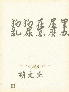 狗狗在屋里乱拉乱尿怎么办