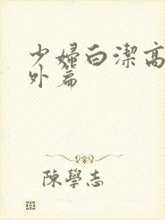 少妇白洁高义番外篇