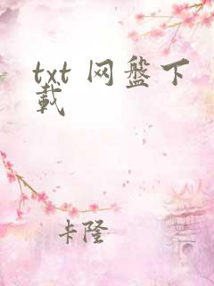 txt 网盘下载