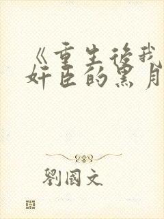 《重生后我成了奸臣的黑月光》