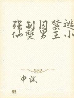 强制囚禁逃跑修仙双男主小说