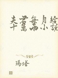 夫君每月给我二十万两小说阅读免费