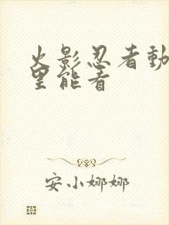 火影忍者动画哪里能看