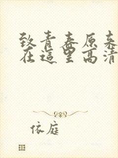 致青春原来你还在这里高清免费观看电视剧