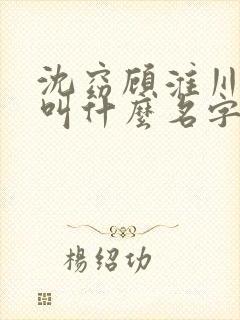 沈窈顾淮川小说叫什么名字