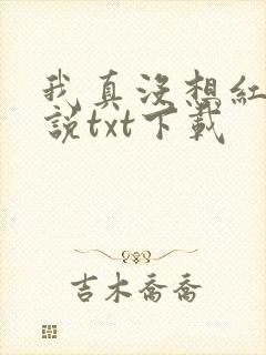 我真没想红啊小说txt下载