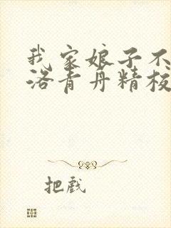 我家娘子不对劲洛青舟精校版下载