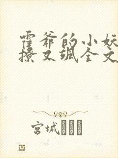 霍爷的小妖精又撩又飒全文阅读