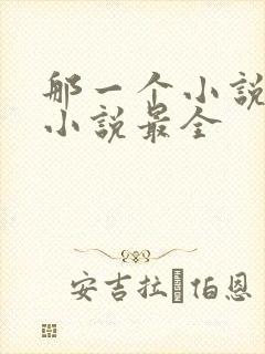 那一个小说软件小说最全