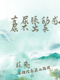 有尿胀的感觉却尿不出来