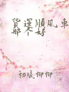 货运顺风车平台哪个好