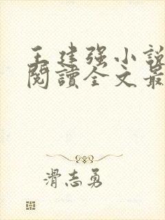 王建强小说免费阅读全文最新章节