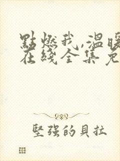 点燃我,温暖你在线全集免费观看