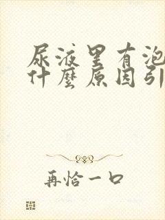 尿液里有泡沫是什么原因引起的