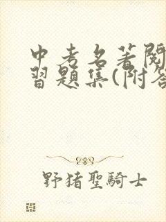 中考名著阅读练习题集(附答案)