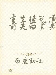 重生后我顶替了前夫白月光最新更新章节