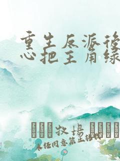 重生反派后不小心把主角绿了