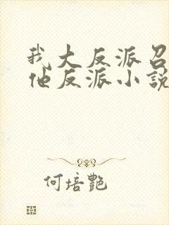 我大反派召唤其他反派小说