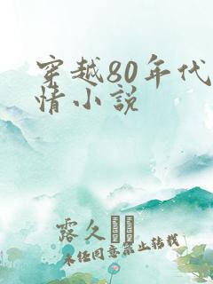 穿越80年代言情小说