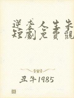 逆袭人生朱小龙短剧免费观看