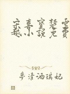 宋喜宝楚云霄穿越小说免费阅读