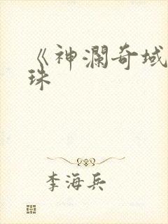 《神澜奇域无双珠