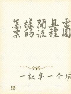 怎样开具电子发票的流程图