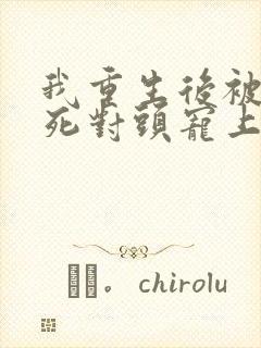 我重生后被渣男死对头宠上天