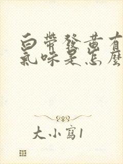 白带发黄有恶臭气味是怎么回事