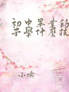 初中毕业的女孩子学什么技术比较好?