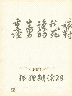 重生后我嫁给了渣男的死对头免费阅读无弹窗