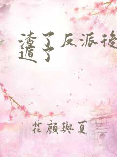 渣了反派后我死遁了