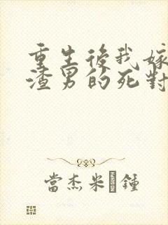 重生后我嫁给了渣男的死对头在线