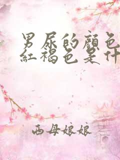 男尿的颜色有点红褐色是什么原因