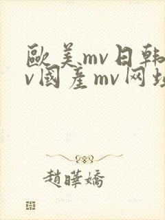 欧美mv日韩mv国产mv网址