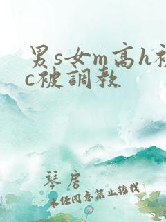 男s女m高h被c被调教