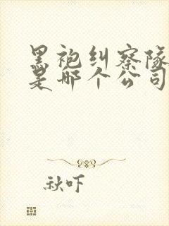 黑袍纠察队漫画是哪个公司的