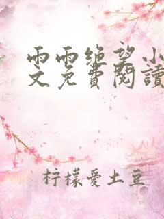 雨雨绝望小说全文免费阅读最新章节