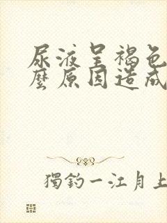 尿液呈褐色是什么原因造成的