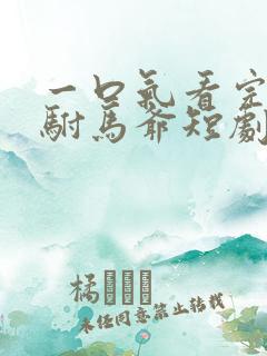 一口气看完第一驸马爷短剧