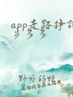 app走路挣钱步多多