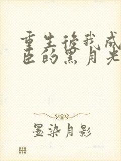 重生后我成了奸臣的黑月光免费阅读