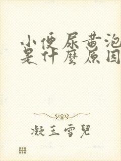 小便尿黄泡沫多是什么原因引起的